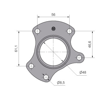 Steel gasket